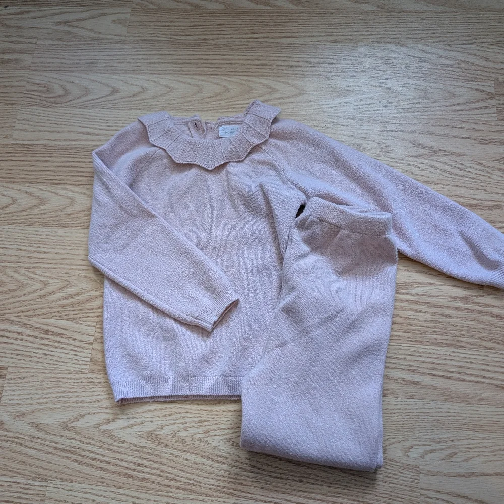 Primark Pink Knit Set - Picture 1 of 2